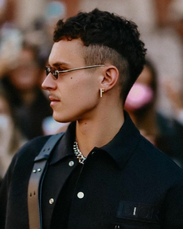 Curly Buzz Cut