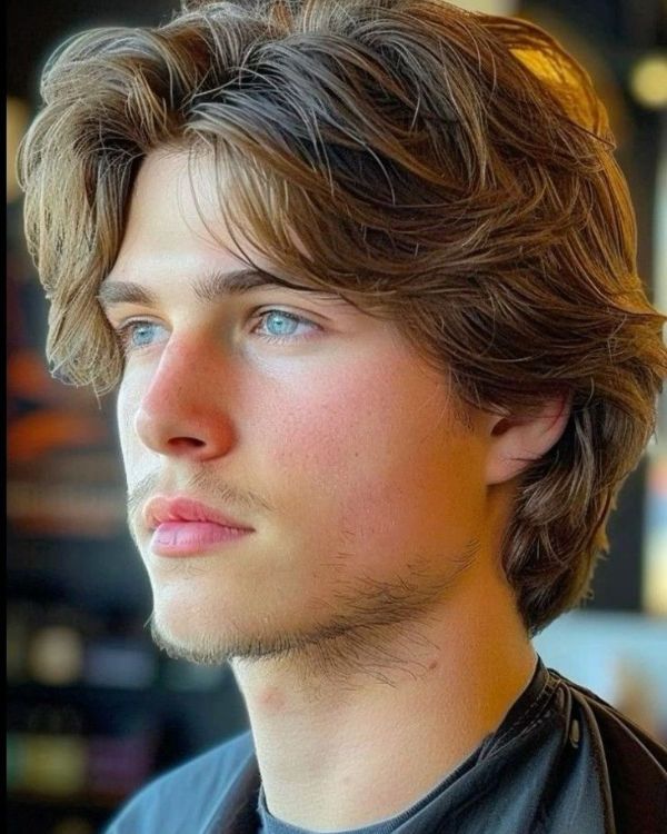 long middle part