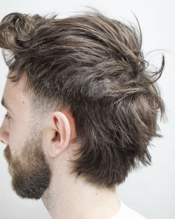 Messy Mullet with Texture