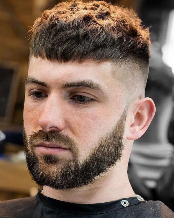 Mod with Angular Fringe with Beard