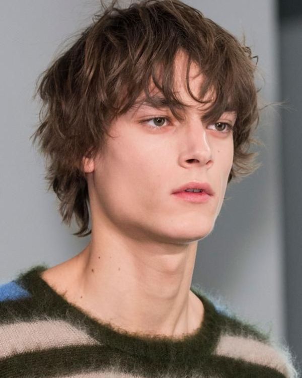 Mod with Long Sideburns