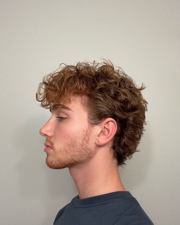 Permed Mullet Taper