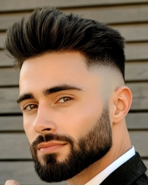 Quiff with Beard