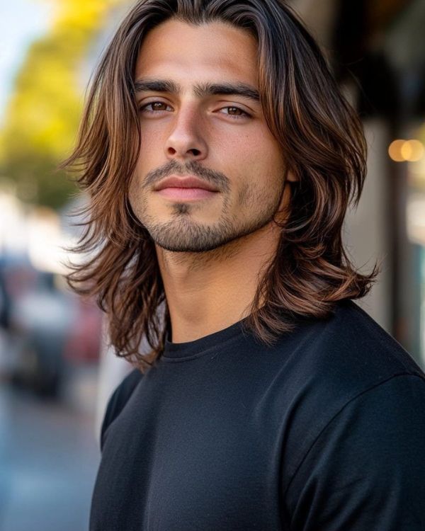 Straight Long Haircut