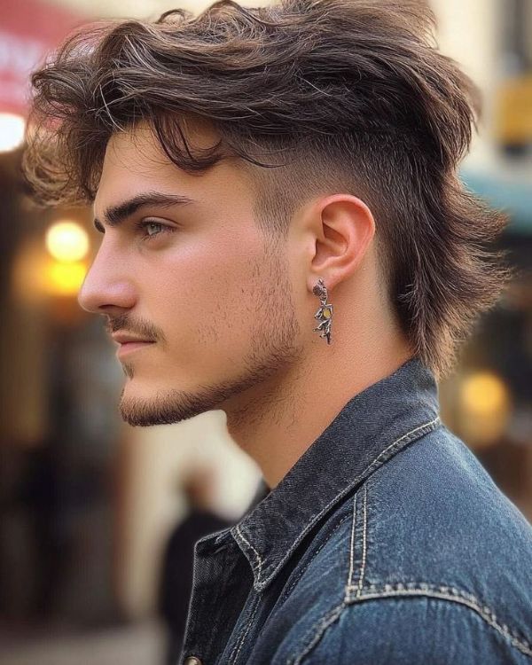 Temp Fade Mullet