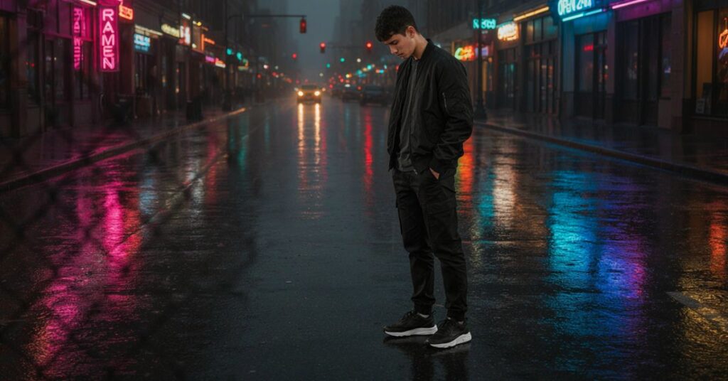 Black Cargo Pants 