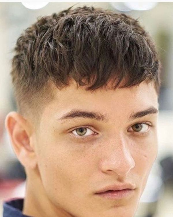 Crew Cut with Fringe