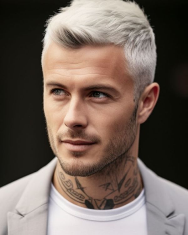 Crew Cut with Tapered Sides