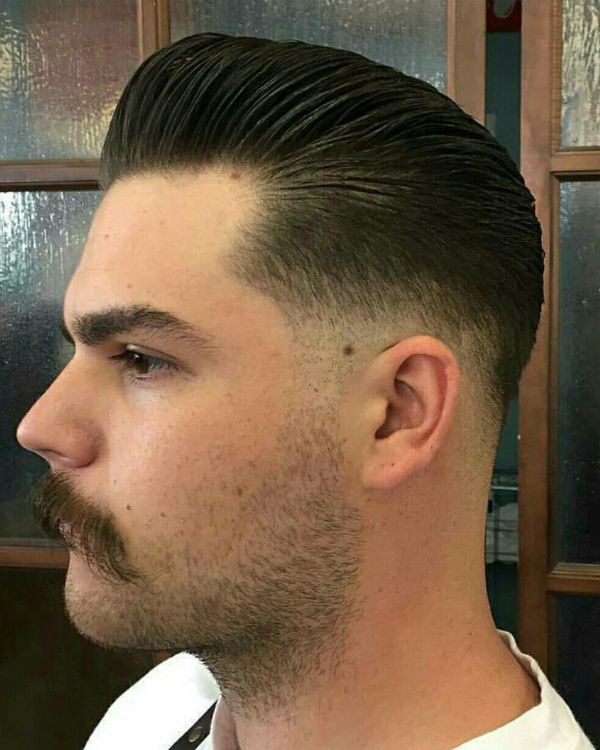 Edgy Rockabilly Slick Back