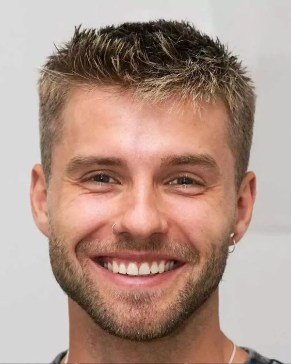 Messy, Short Crew Cut