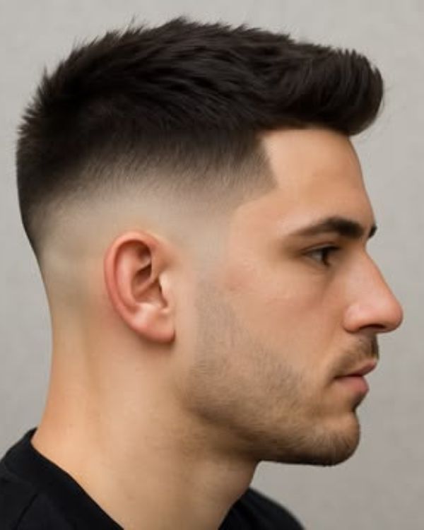 Mid Fade Crew Cut