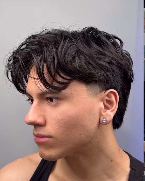 Middle Part with Fade