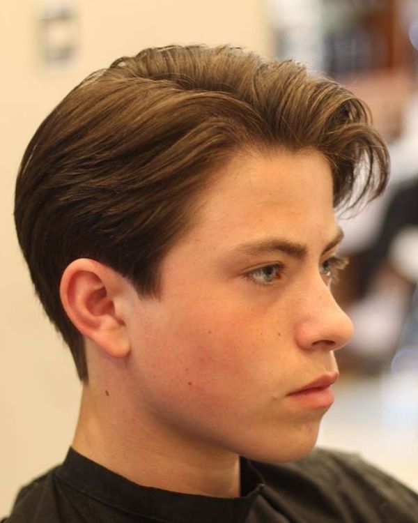 Short Textured Center Part