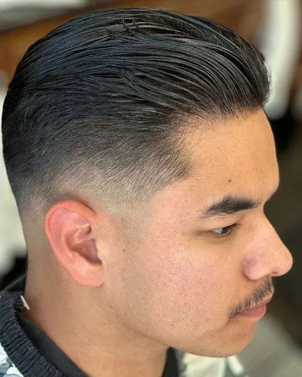 Slick Back Taper Fade