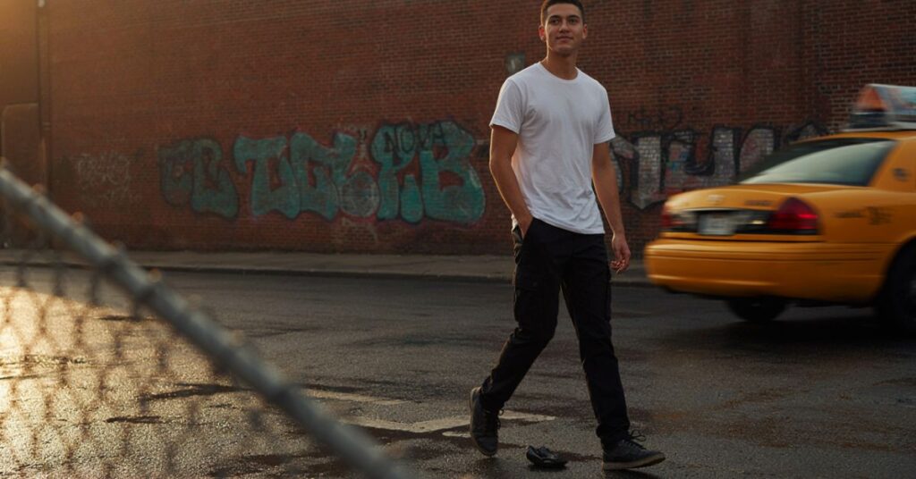 T-Shirts With Black Cargo Pants 