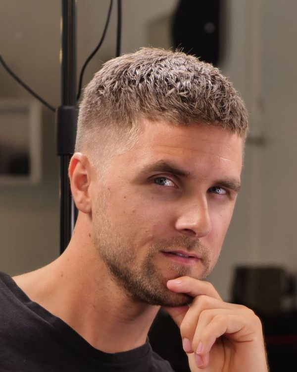 Crew Cut haircut for men
