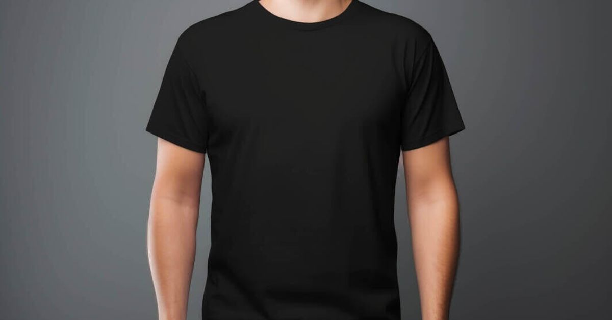 black shirt