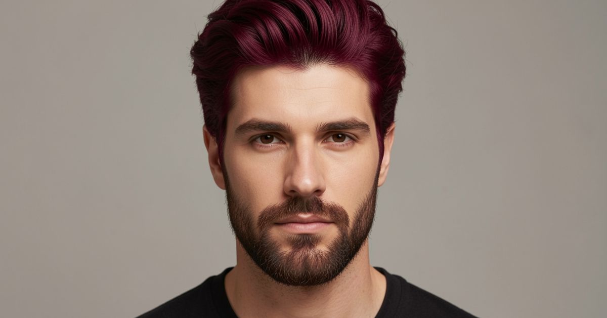 burgundy hair color