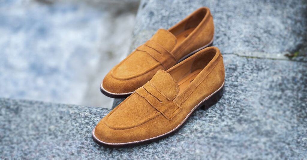 leather loafers for men