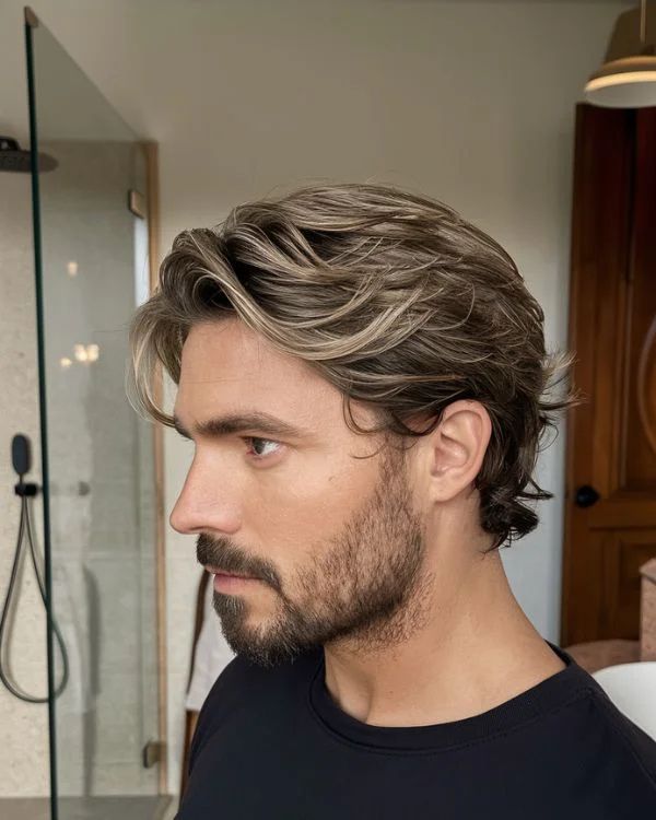 Layered Hair For Men