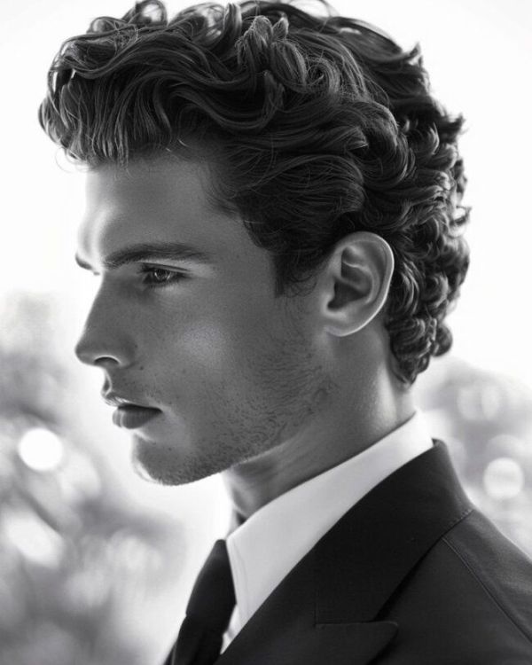 Loose Parted Curls
