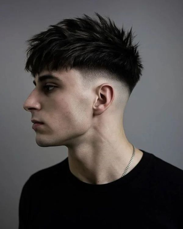 Short Fringe with Tapered Sides