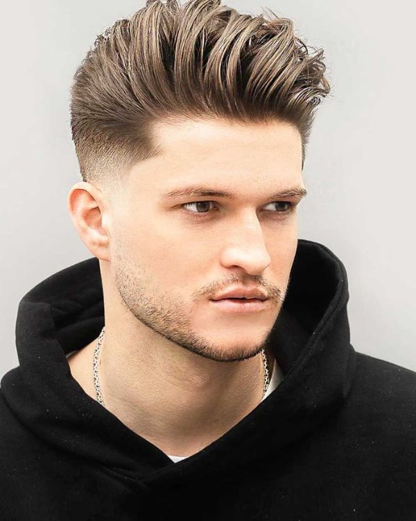 Textured Comb Over