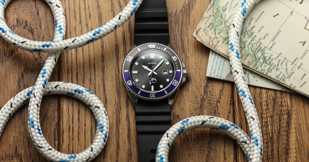 Casio Blue Watch Collection